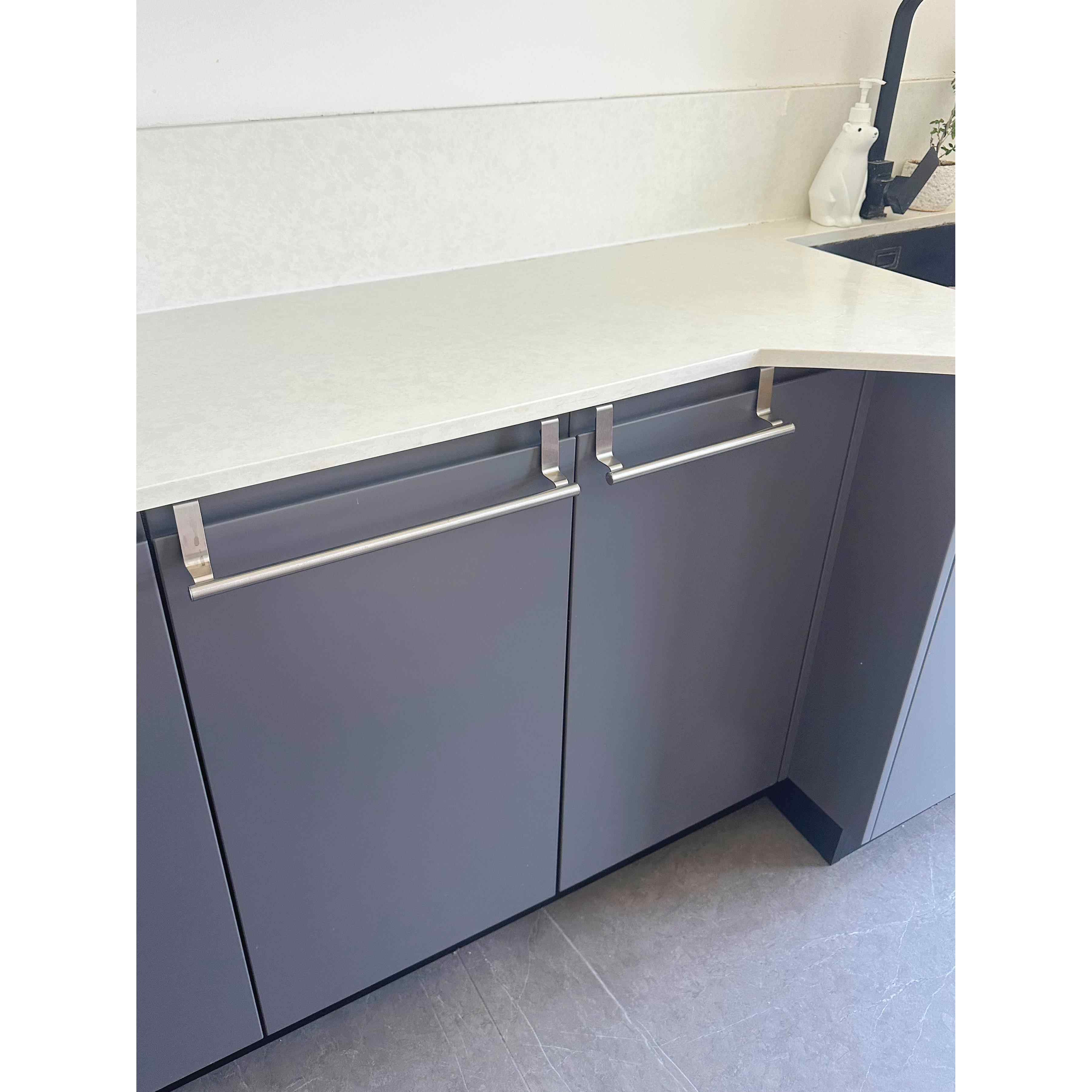 免打孔厨房柜门挂杆抹布收纳架卫生间浴室毛巾架,淘宝优惠券,粉丝福利购,淘宝优惠卷