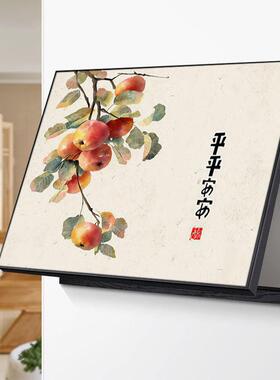 新中式电表箱装饰画大吉大利水果油画配电箱遮挡画电闸开关盒壁画