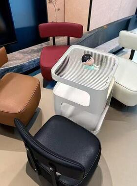儿童小凳子耐用2026新款椅子靠背椅胖人溜溜凳万向轮客厅庭院茶几
