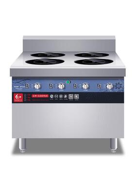 四眼煲仔炉柜式 3500w智能4/6/8头多眼麻辣烫电磁煲仔饭柜式专用
