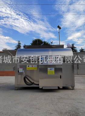 多功能炒货机 不锈钢滚筒炒货机 大型商用滚筒炒锅小麦胚芽炒货机