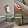 Cat claw leather Italian light luxury small apartment living room apartment rental house leather fabric sofa double three person convenient sofa
