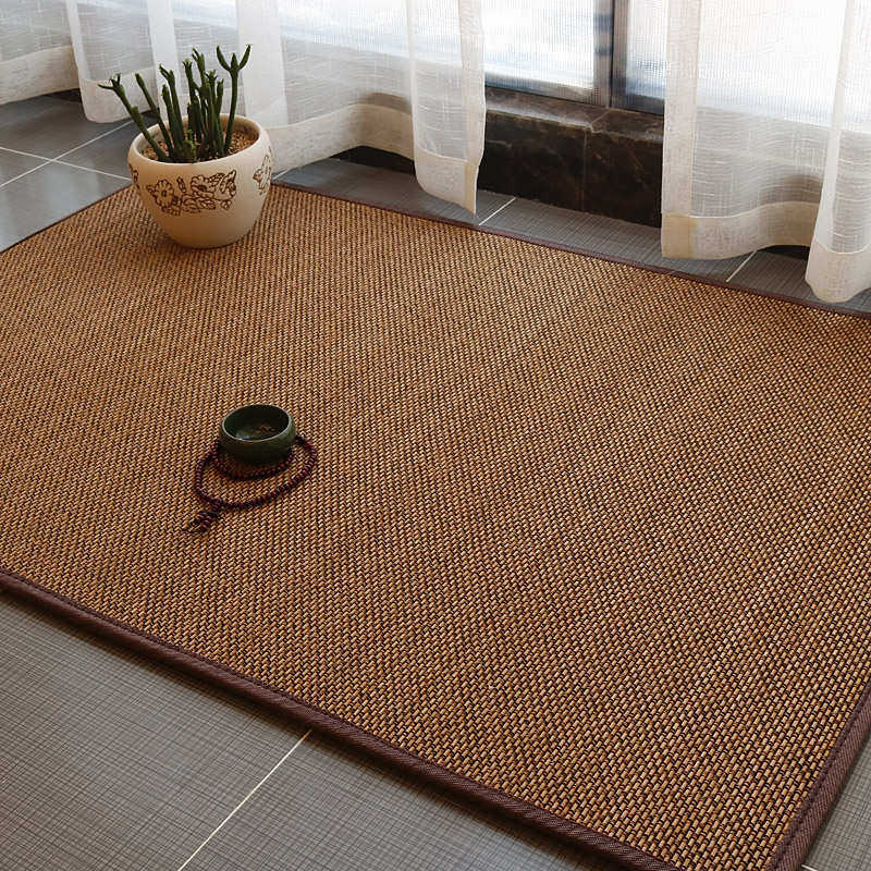 Japanese tatami carpet bay window mat window sill mat four seasons mat coffee table bedroom balcony thickened floor mat