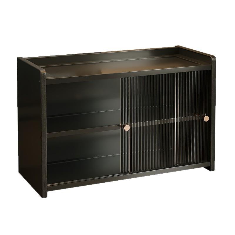 Desktop storage rack household acrylic living room kitchen countertop removable tea set storage study room finishing dustproof cup holder