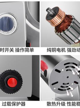 800g粉碎机家用小型多功能磨粉机干磨打粉机商用超细研磨机