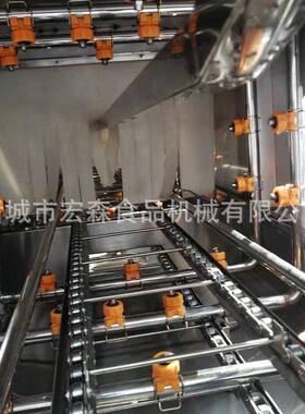 食品厂肉食筐托盘清洗机物流行业周转筐塑料筐清洗机隧道式洗筐机
