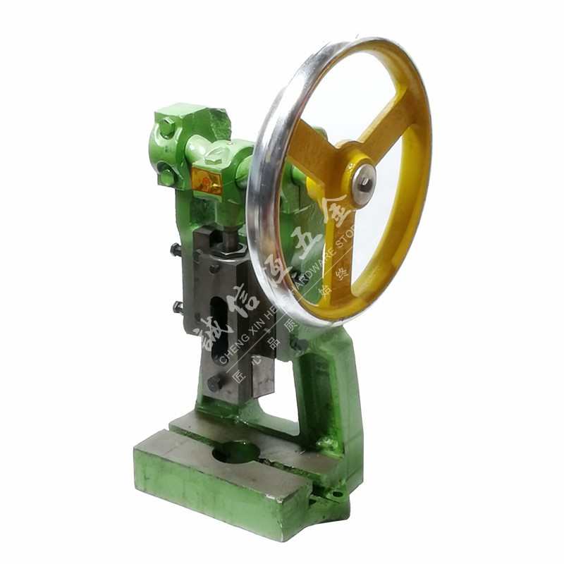 重型台式圆盘冲床曲轴啤机手动冲压机微型冲床手摇冲床福建JG100 - 图2