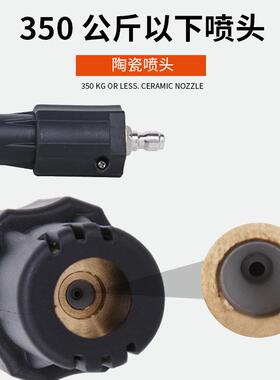 钱帆皮360度旋转莲花喷头500斤高压清洗机件配剥35-60树除广公告