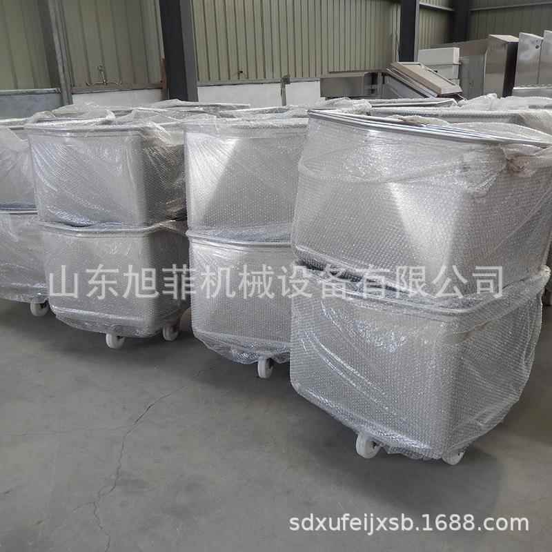 200L桶车304不锈钢料车200升圆角桶车加工定做 - 图3