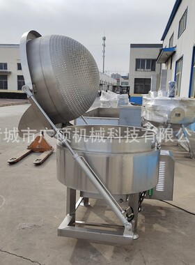 用不锈钢100L大虾商卤煮锅大型夹 层卤锅店 多功能立式熟食鸭脖卤