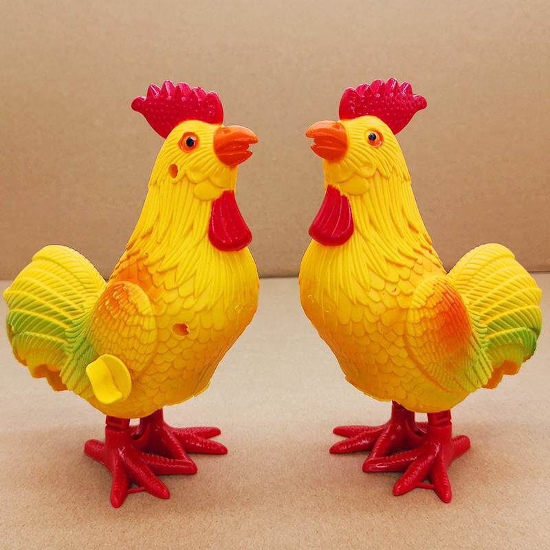 网红发条玩具上弦蹦跳大公鸡仿真动物男女孩开发智力学爬1到3岁,淘宝优惠券,粉丝福利购,淘宝优惠卷