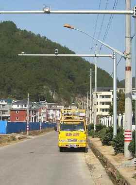 供应交通道路监控杆L型八角室外信号灯杆防监控立杆防撞