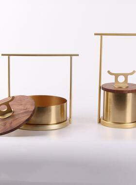 MC-TY-20现代饰新中式金属提边几装玄关酒柜轻风软装饰品创奢意家