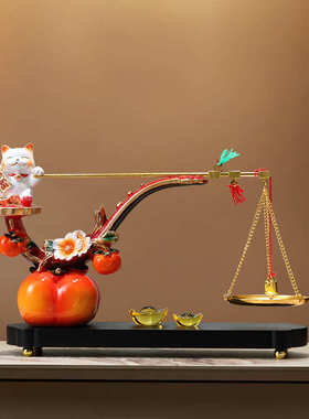 中式福禄葫芦摆件客厅桌面酒柜玄关家居电视柜装饰招财猫乔迁礼品