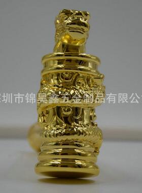 龙头狮头开工锤开业庆典工艺品锌合金摆件压铸现货创创意