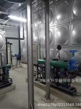 304不锈钢水箱山东厂家工业空调镀锌玻璃钢组合水箱大型消防水箱