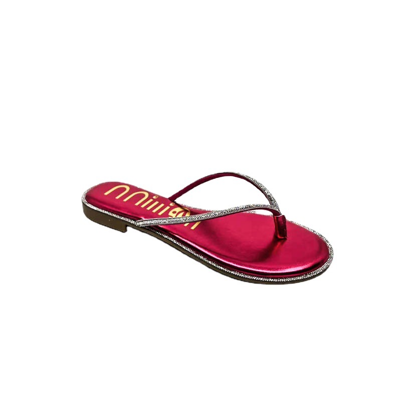 Sandals ladies slippers shoe female footwear平底女拖鞋2024 - 图3