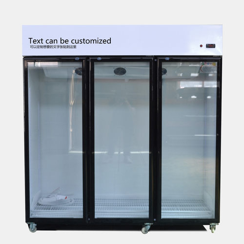 鲜花冰箱玻璃门蔬果冰柜商用单双三门冷藏保鲜展示柜风冷除霜立柜 - 图0