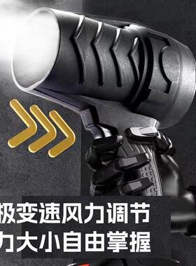 锂电暴风机强力吹风涡轮增压吹叶机鼓风机便携手持电动吹风暴雪机