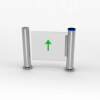 Face recognition vertical swing gate factory attendance gate office building visitor scanning gate intelligent access control system door