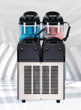 12L商用slush雪泥机三缸/双缸110V/220V创业智能饮品设备跨境出口