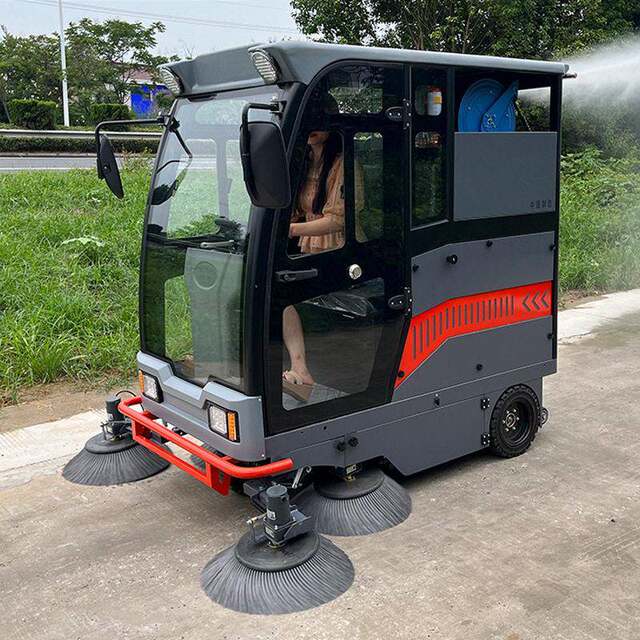 ຜູ້ຜະລິດເຄື່ອງ sweeper ລ້ອມຮອບຢ່າງເຕັມທີ່ເຄື່ອງ sweeper ໄຟຟ້າອະນາໄມຖະຫນົນ D-2100 sweeper ໂຮງງານອຸດສາຫະກໍາ sweeper