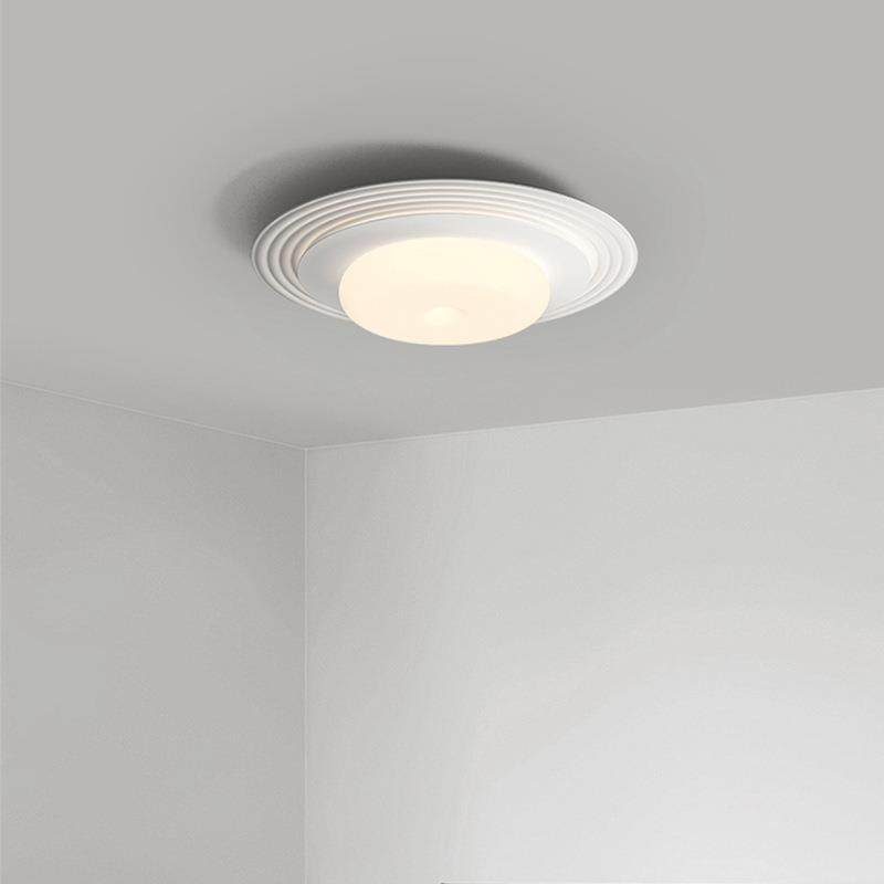 极简圆形YH卧室吸顶灯谱护全眼现代简约次卧儿童光房间式中意山灯 - 图1