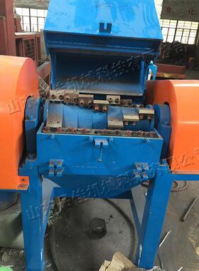 胶小胶型橡粉碎设备 工业垃圾液压撕碎备 废旧橡切角687设机