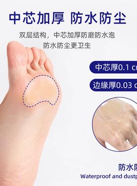 High Heel Anti-Blister Heel Stickers for Women, Transparent