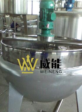 厂家直销大型工业商用不锈钢巴氏杀菌预热夹层锅