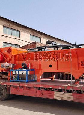 1400型综合破碎机鹏锐  全自动操作方式 实用可靠带钉木质建筑模