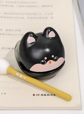 创意爱小木鱼XMY桌面摆件习办室工位公装饰上班学解压休闲可礼物