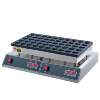 First commercial electric heating waffle machine, heart-shaped waffle maker, Japanese-style dorayaki electric heating 50-hole electric cake pan