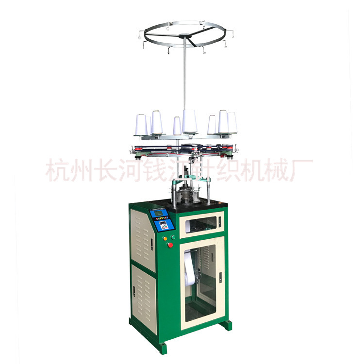 厂家供应无缝罗纹袖口机QC-150隔离袖口机针织小圆机 - 图3