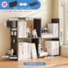 Corner desktop storage rack desk storage rack desktop hole board storage rack vertical corner bookshelf accessories
