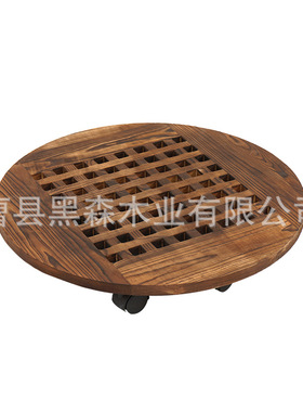 可移动厚实花托万向花架装饰摆件