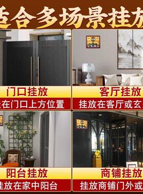 全铜山海镇八卦镜室外摆件麒麟山海镇室内凸面八卦镜凸镜山海镇