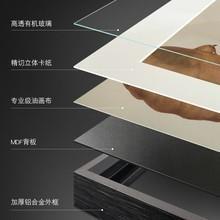 马列维奇抽象几何厅艺装饰画客画卧室挂床头术壁画餐边柜酒卡纸画