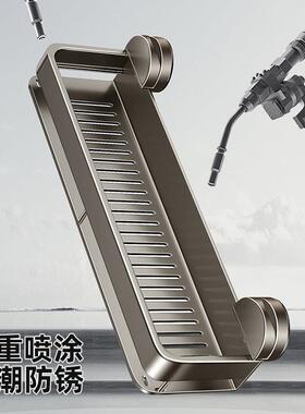 浴室专用置物架卫生间置物架一体靠墙 德国吸盘壁挂洗漱台免打孔