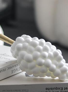 创意水果葡萄摆串样板房售楼酒处民件宿家居客厅柜玄关装JUD饰工