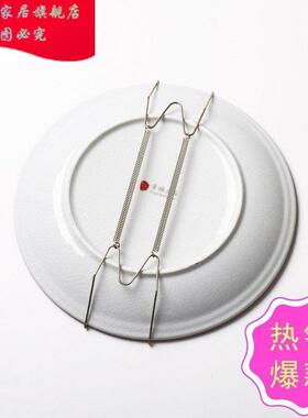挂盘墙挂钩铁钉铁架墙面挂墙摆件铁钉盘架子盘子支架装饰