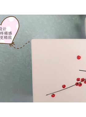 新中式电线收纳盒接线板排插座遮挡盒集线盒壁挂墙装饰保护开门画
