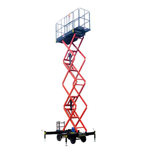 移动式剪叉升降机汽车举升机升降机自行式液压电动高空作业平台 - 图3