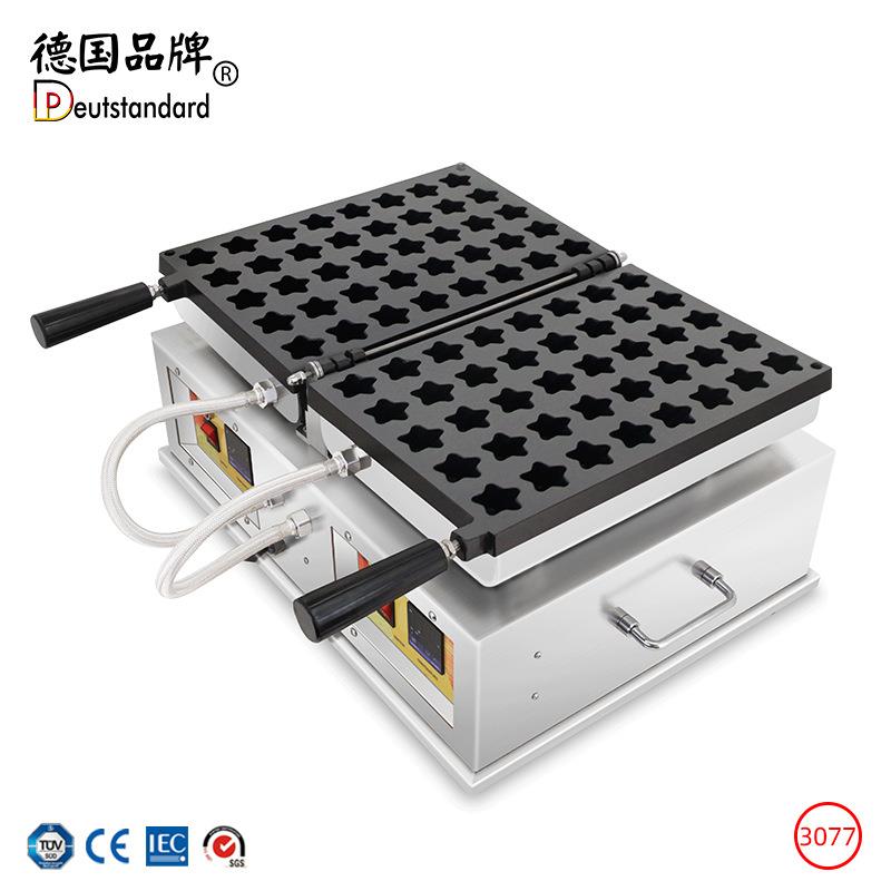 Commercial Waffle Maker Electric Heating Electric Pancake Pan Five-Pointed Star Waffle Star Waffle Baking Snack Machine Waffle Manufacturer