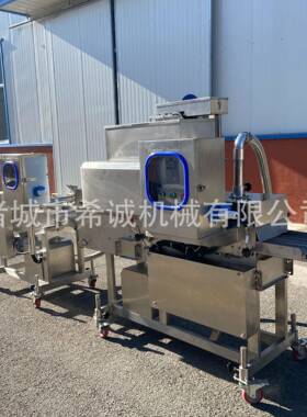 XC-300型小酥肉肉浸浆机 商用海产品裹浆设备 预制菜挂浆机器