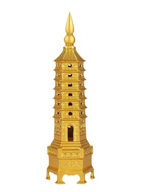 铜文昌塔摆件商务礼品办公室桌面摆件国潮工艺品摆件俊田厂家