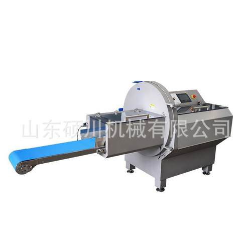 五花肉切肉片机三文鱼培根肉切片机冷冻牛羊肉全自动砍排切片机 - 图3