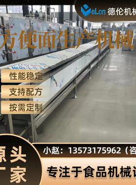 非油炸烘干中大型方便面面饼生产线 圆形方形加工面生产流水线