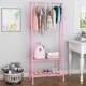 Clothes rack floor-standing multi-functional clothes drying rack for household simple clothes rack bedroom storage clothes gantry mobile storage rack