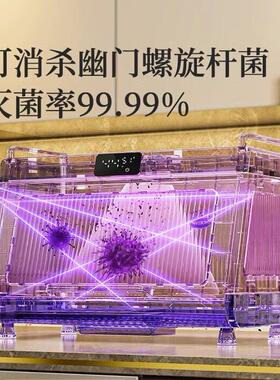 消毒碗柜小型家用厨房碗碟收纳架杯子奶瓶免沥水烘干台式紫外线
